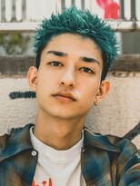 オーシャントーキョー 仙台(OCEAN TOKYO)&nbsp;ベリーショートスパイキー短髪黒髪金髪ハイトーンビジネス