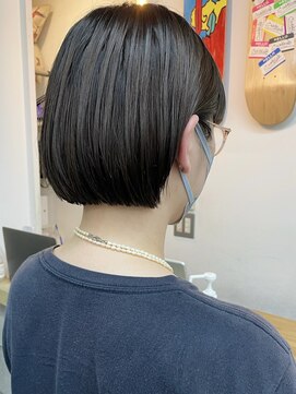 キューズ クラブ(cuz KLUB) 【cuzKLUB】ぱつっとラインボブ【池袋】