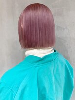 アルバム 渋谷パルコ(ALBUM)&nbsp;ラベンダーピンク_グレージュカラーボブウルフ_ba386832