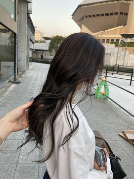 ラフ 難波店(LAFF) #黒髪#ボブルフ#ネビージュ#小顔#ワンレン