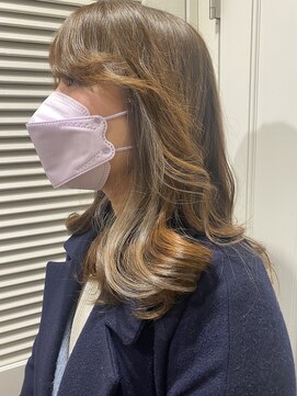 エイト新宿店(EIGHT shinjuku) チラ見えインナーカラー