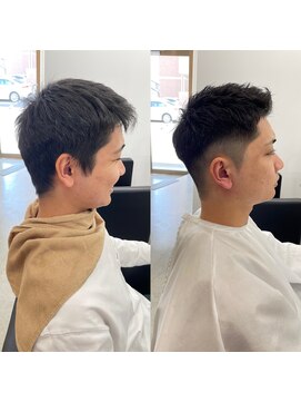 ザワン(The one) ニュアンスフェードBefore After