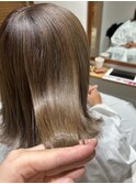 髪質改善カラー＋パウダートリートメント