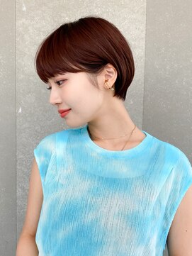 ロンド レグリーズ 立川(Lond leglise) ショート×顔周り×前髪×シルキーベージュ×グレージュカラー