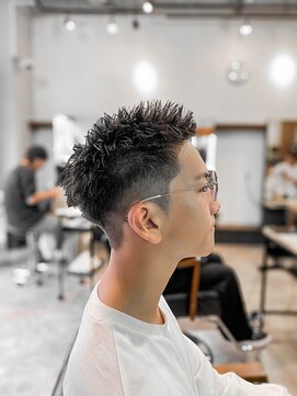 アイリーヘアデザイン(IRIE HAIR DESIGN) 【IRIE HAIR赤坂】メンズカット×刈り上げ×スパイキーショート