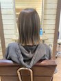 フィックスヘアー なんば(FIX-hair)&nbsp;切りっぱなしボブ☆
