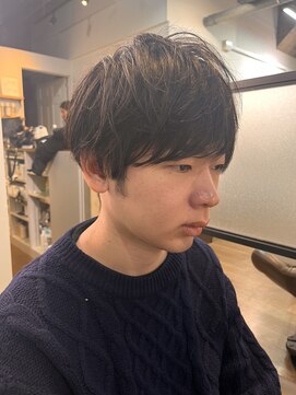 クロムトウキョウ ザ バーバー 新宿本店(CHROM TOKYO the Barber) マッシュ