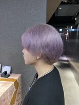 ペレ 栄店(PELE)&nbsp;切りっぱなしボブ/エアリーロング/美髪/ピンクブラウン/栄