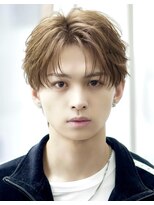 オーシャントーキョー 渋谷神南(OCEAN TOKYO) 韓国ヘアカルマパーマカルマバングセンターパート黒髪ウルフ