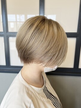 セジールへアメゾン(SAISIR HAIRMAISON) ショートボブ/マッシュボブ/ショート/ハイトーン