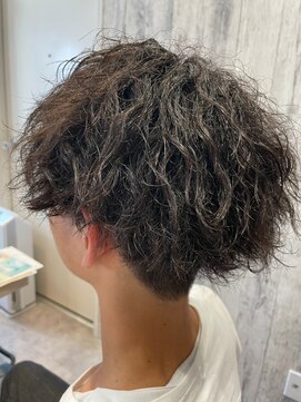 エヌアンドエー せんげん台店(N&A) ツイストスパイラル 王道ショートマッシュ ツーブロック