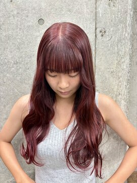 プリンシペ(PRINCIPE) ブリーチなし高発色ピンクブラウン♪