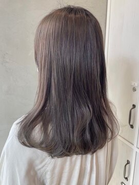 クム 東川口(kum) 透明感グレージュカラー