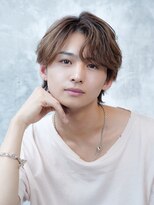 アルファ 新宿(alpha)&nbsp;サーフカール/ 刈り上げセンターパート/ブルーブラック[新宿駅]