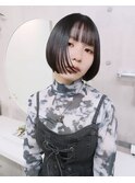 ミニボブブラック
