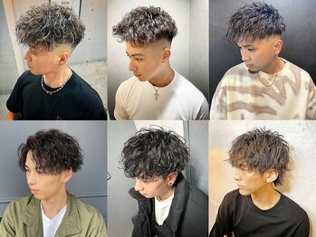 メンズ ラピス(Men's Lapis)の写真/ニュアンスパーマやスペインカール,ツイストスパイラルと幅広いstyle◎理想の仕上がりと扱いやすさが魅力◎
