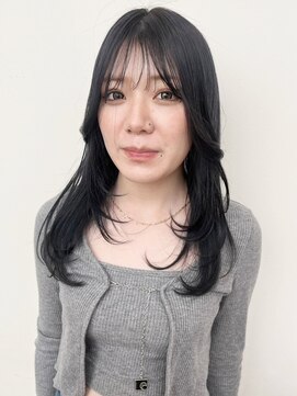 ケーツー あべのキューズモ－ル店(K-two) 透明感グレージュカラー*レイヤーカット*フェイスレイヤー