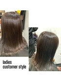 ≪chan.≫　customer　style　艶髪トーンダウン