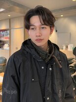 ゼストプラス(ZEST plus)&nbsp;【DAN】男らしさとラフ感を両立するニュアンスパーマ