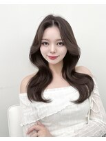 アマトウキョウスマートサロン(AMA TOKYO×Smart Salon)&nbsp;韓国ヘア　レイヤー　顔まわり