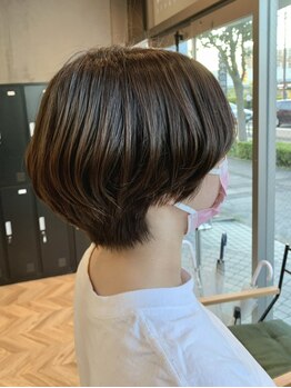 ティノ(tino)の写真/髪質やクセを見極めたカットで、あなたの魅力を最大限に引き出す。ショート・ボブにするなら当店へ。