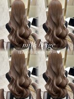 ロンドウル 熊本(Lond ulu) ミディアムヘア/暗めカラー/デザインカラー/韓国ヘア/髪質改善