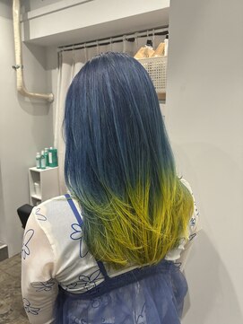 ムク(:muku) グラデーションカラー　ハイトーン　デザイン