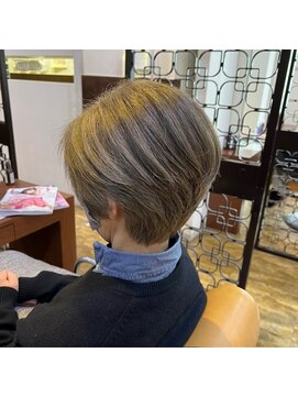 ナーディ バイ ミルボン(NERDy by milbon) クリエイティブアンチグレイハイライト