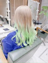 デイズ(days)&nbsp;透明感ミルクティーベージュ,ミントグラデーションカラー