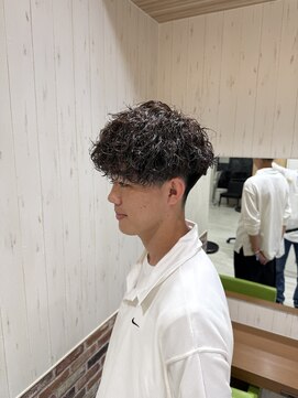 ソワン ドゥ ブレス 立花店(soin de brace) 波巻きスパイラル/メンズパーマ/尼崎