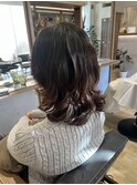 コテ巻き風デジタルパーマ