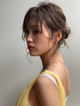 ブラウヘアアンドケア(care) プチ大人アレンジ