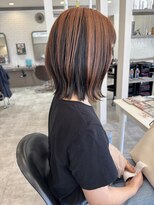 フォルムヘアデザイン 足利店(FORME hair design)&nbsp;◯オレンジアンブレラカラー◯：stylist 白石