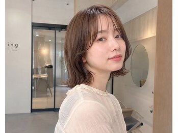 アイエヌジー(i.n.g)の写真/繊細な似合わせショートは《i.n.g》にお任せ!あなたに合わせた絶妙なフェイスラインは高評価でリピートも◎