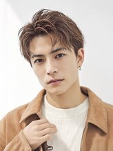メンズイケメンパラダイス(Men'sイケメンパラダイス)&nbsp;Men'sセンターパート/Men'sダブルカラー/ツーブロック/Men's眉毛