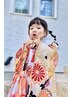 ３歳　７５３着付＋アツプ(ヘアスタイリング) ￥4500