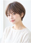 ショートカット/ショートヘア／ショートボブ/30代40代50代/