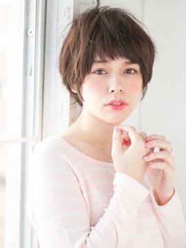 ノラ ヘアーサロン(NORA HAIR SALON) NORA【ERI】小顔似合わせカットアッシュナチュラルショート