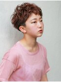 くるくるカーリーショート