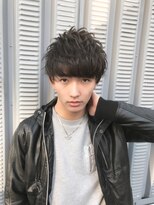 ホワイト(WHITE) 王道マッシュ×ソフトツーブロック×WHITE出原