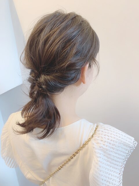 ヘアアレンジ/ローポニー