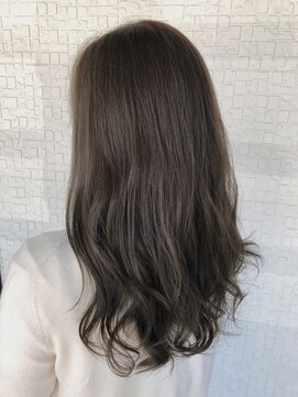 テラスヘア 新潟駅南(TERRACE hair) 透明感アッシュグレージュ(ブリーチなし)
