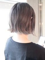 ロリム(RorriM)&nbsp;外ハネボブ　ダブルカラー 　ラベージュ　グラデーションカラー