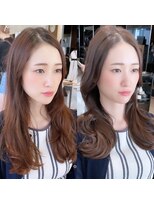 AFLOATGINZA【仲道弘泰】センター分け美人前髪【before→after】