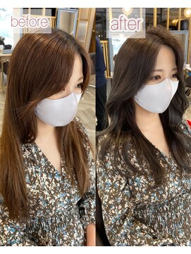 アリスバイアフロート 自由が丘(ALICe by AFLOAT) ラベンダーグレージュ／2waystyle