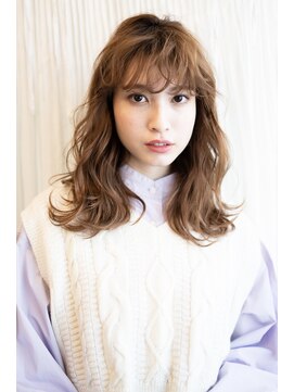 マグノリア オモテサンドウ(MAGNOLiA Omotesando) 目元ギリギリカールが可愛い！リラックスエアリーミディ・・KAYO