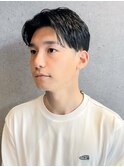 センターパート刈り上げ【田中モモ】b1113