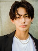 学生からビジネスマンまで幅広い指示＊韓国風センターパート＊
