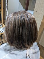 デフィ(defi) 白髪ぼかしハイライトダブルカラーインナーカラーバレーヤージュ