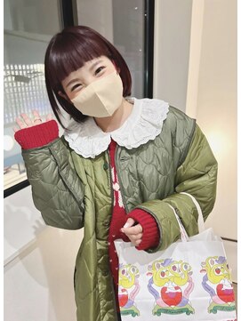 ナループロア ハチ(Nalu pu loa hachi) ボブ/切りっぱなしボブ/ミニボブ/渋谷/カットが上手い